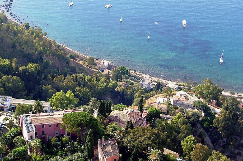 Hotel Villa Schuler Taormina Kültér fotó